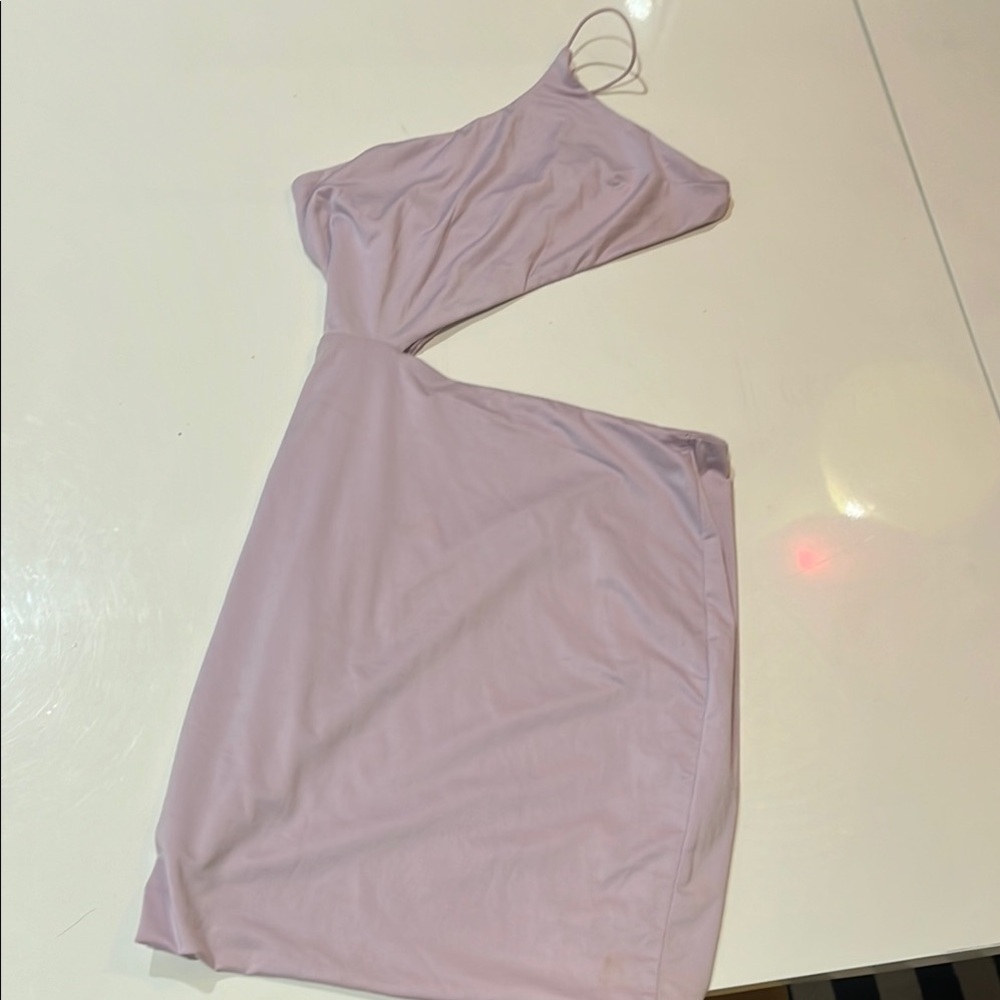 Princess Polly Lilac One-Shoulder Top